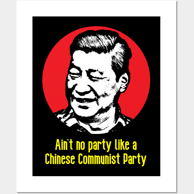 Xi Jingping Stencil Wall Art by RevolutionInPaint